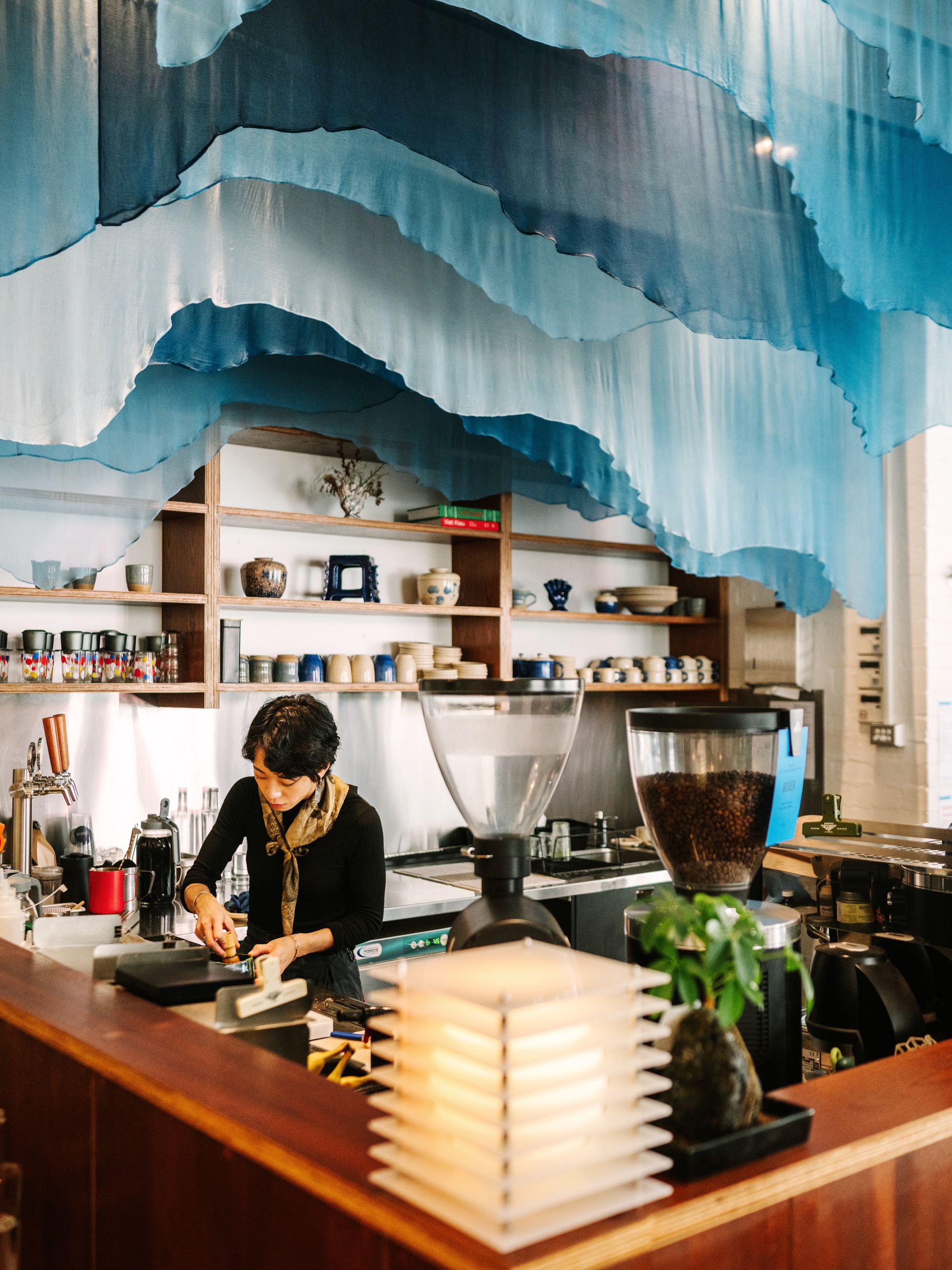 Cham cafe counter, Melbourne