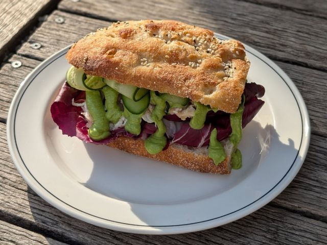 sandwich from Wild Life Bakery, Brunswick