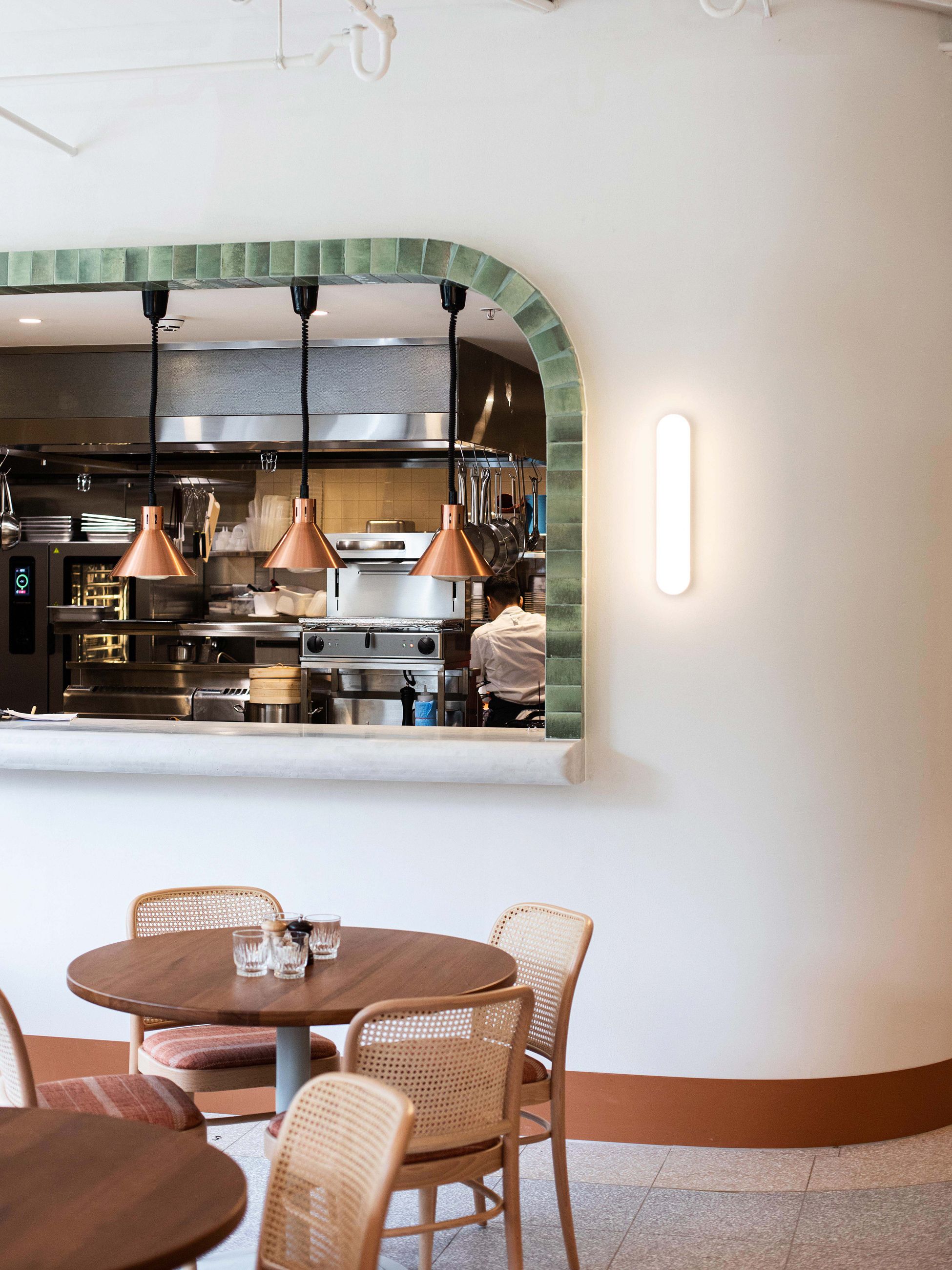 Clementine cafe interior, South Melbourne