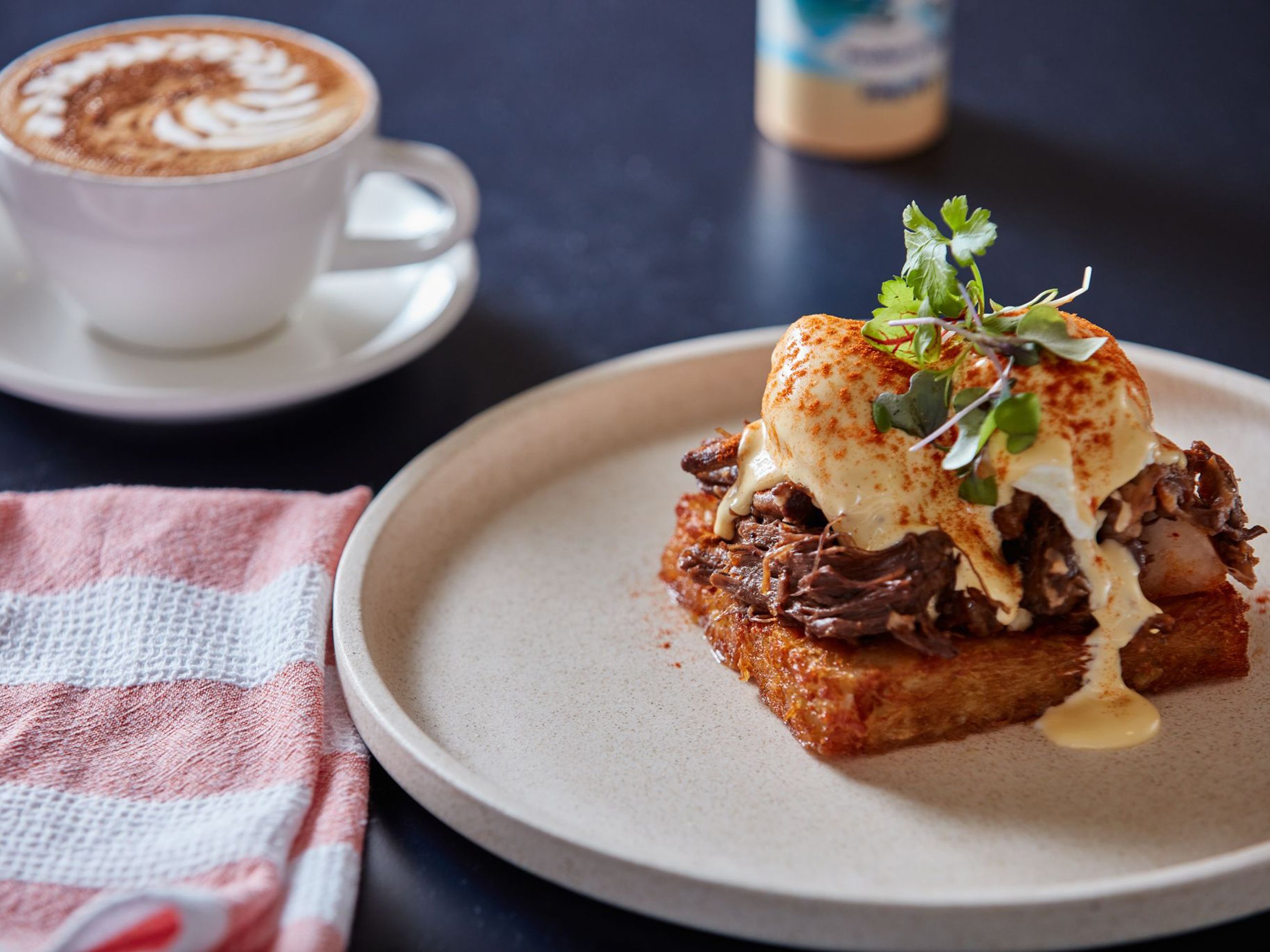 brunch and coffee at Emil's Cafe
