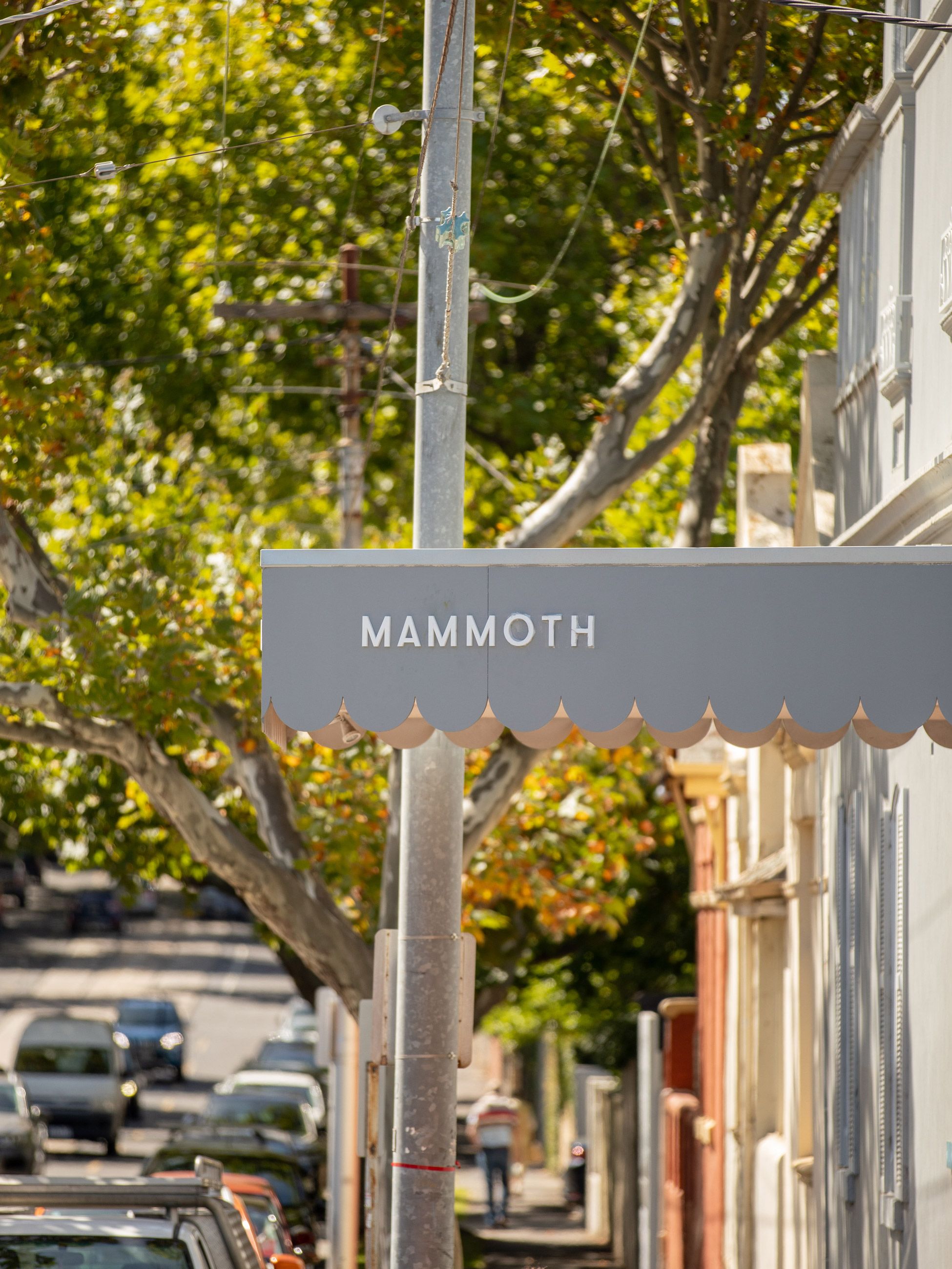 Mammoth corner cafe in Armadale