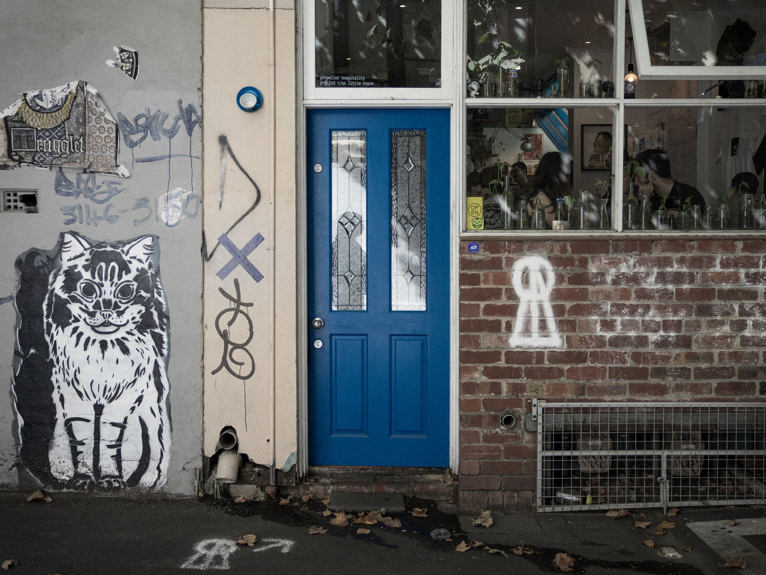 Little Rogue Melbourne cafe exterior