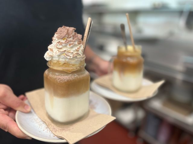 iced coffee from Minnamurra Cafe