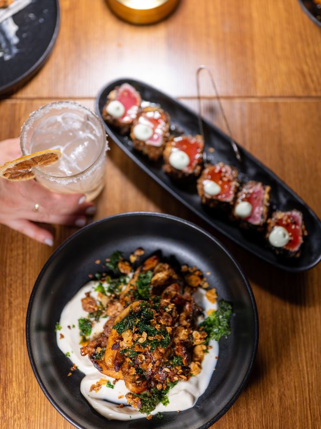 a close-up shot of a dish at Miss Arda, Kiama restaurants
