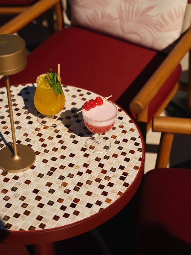 25hours Hotel The Olympia Monica Cocktails (Clover Heights and El Ray Frappe)