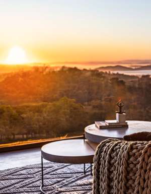 View at Sierra Escape in Mudgee