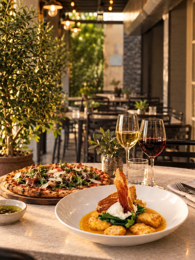 olive & vine in kiama restaurant
