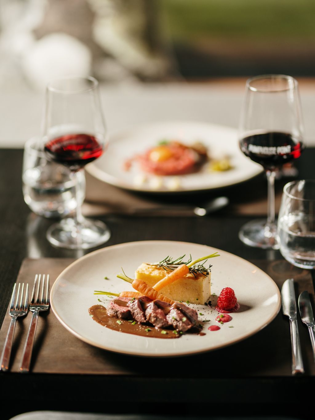 Food served at Heritage Shorehouse restaurant