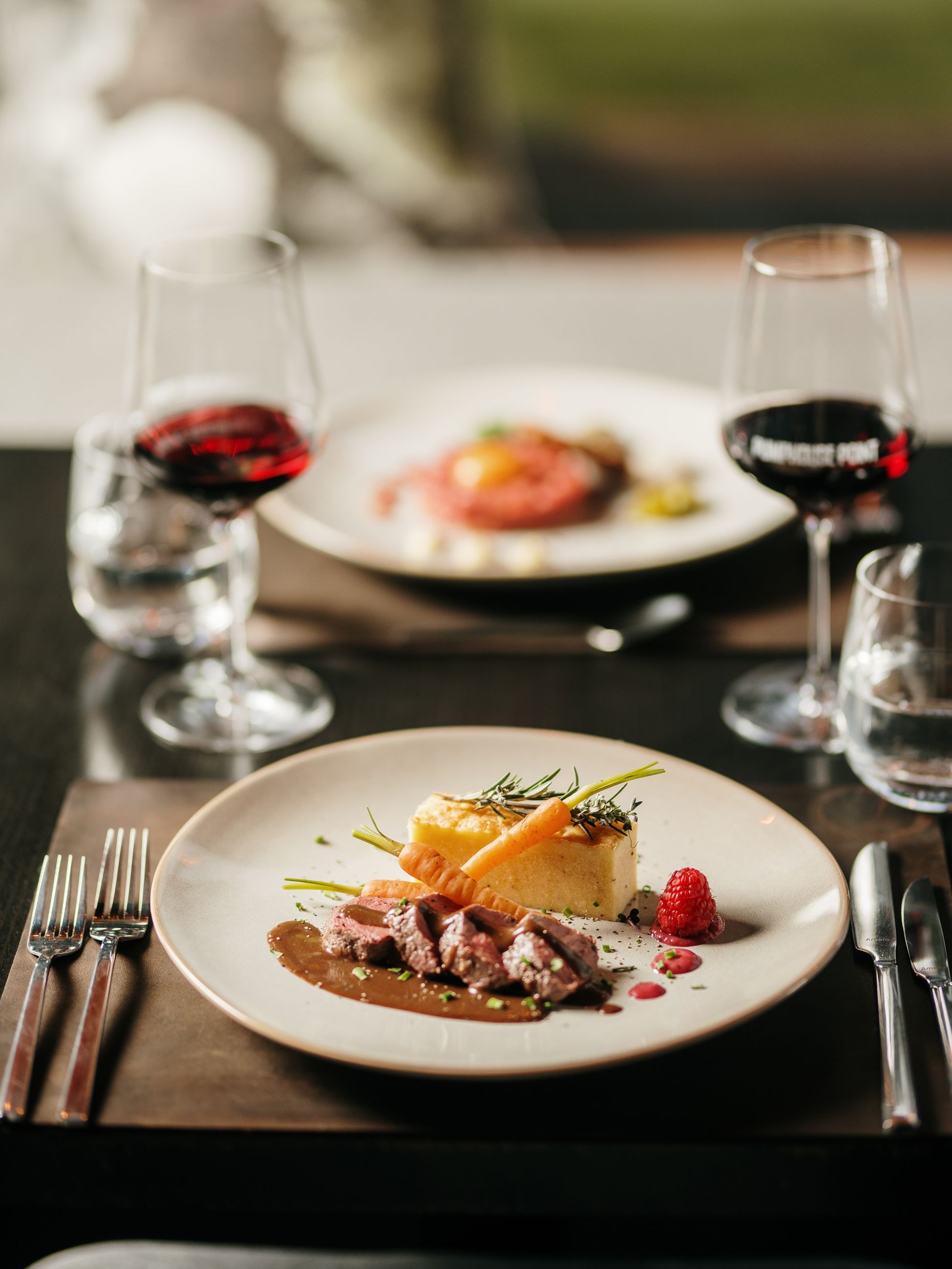 Food served at Heritage Shorehouse restaurant