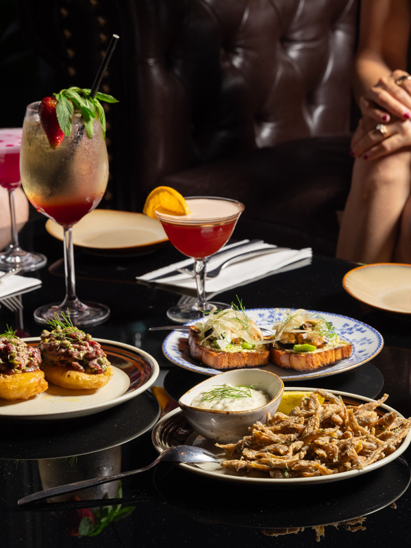 Share plates and cocktails at Norma Joans