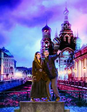 ANASTASIA the musical performers on stage