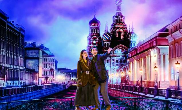 ANASTASIA the musical performers on stage