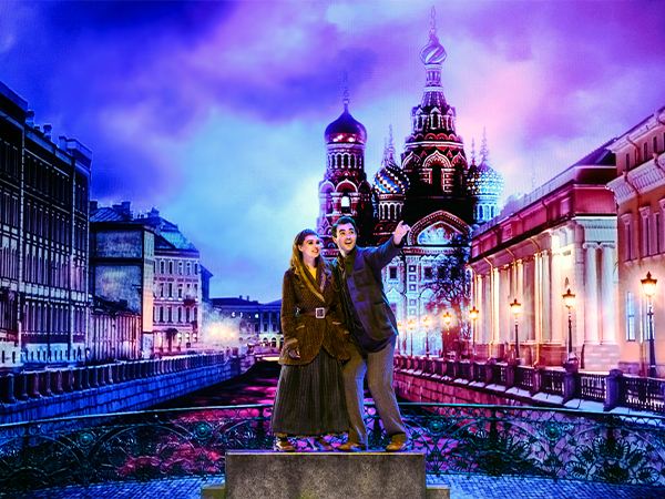 ANASTASIA the musical performers on stage.