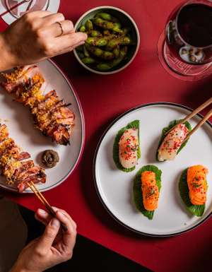 bottomless brunch at Luc-San, best Japanese restaurant Sydney