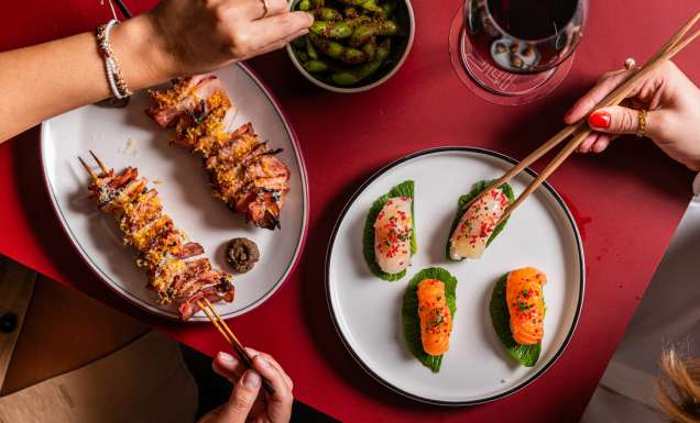 bottomless brunch at Luc-San, best Japanese restaurant Sydney