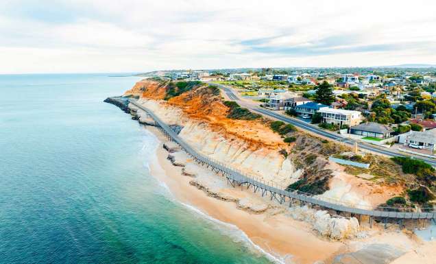 This new coastal walk connects two of Adelaide’s most popular beaches