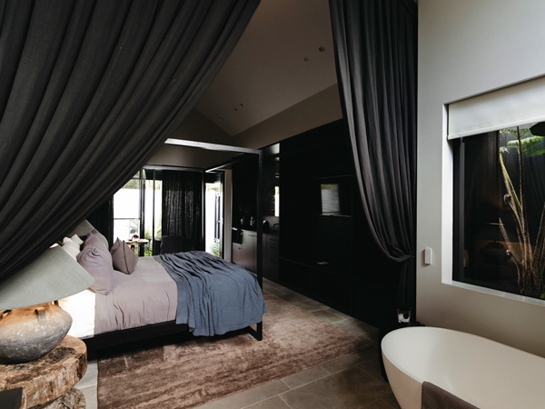 a look inside one of the rooms at The Bower Byron Bay