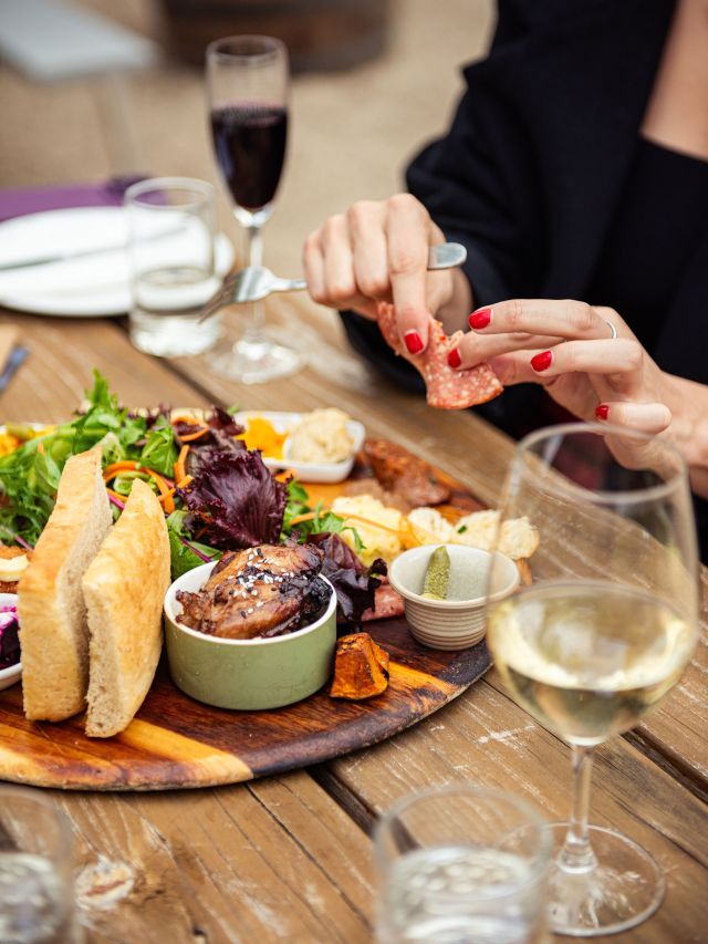 Food and wine tastings at Blue Pyrenees Estate, a refined experience beyond Events in Ballarat.
