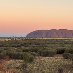 Uluru at sunset