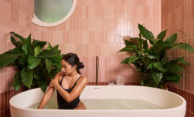 New private bathing rooms at Hepburn Bathhouse in Hepburn Springs Victoria