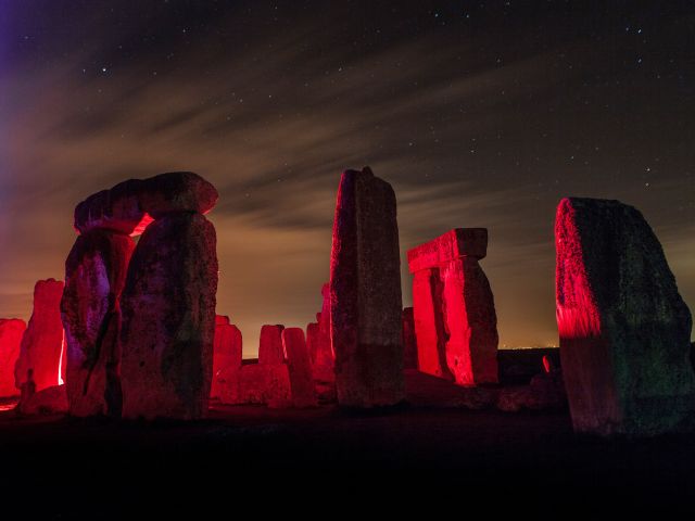 Impact with Light, Kari Kola, Stonehenge, Wiltshire, England, 2018. 