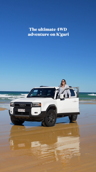 4WD adventure through K’gari beaches, dunes and rainforest
