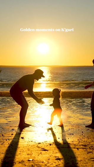 Golden moments on K’gari, Queensland