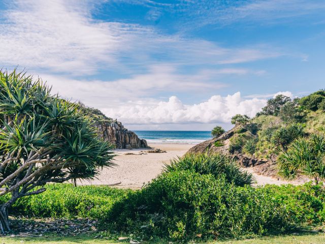 Scenic coastal views from Little Bay Picnic Area, South West Rocks