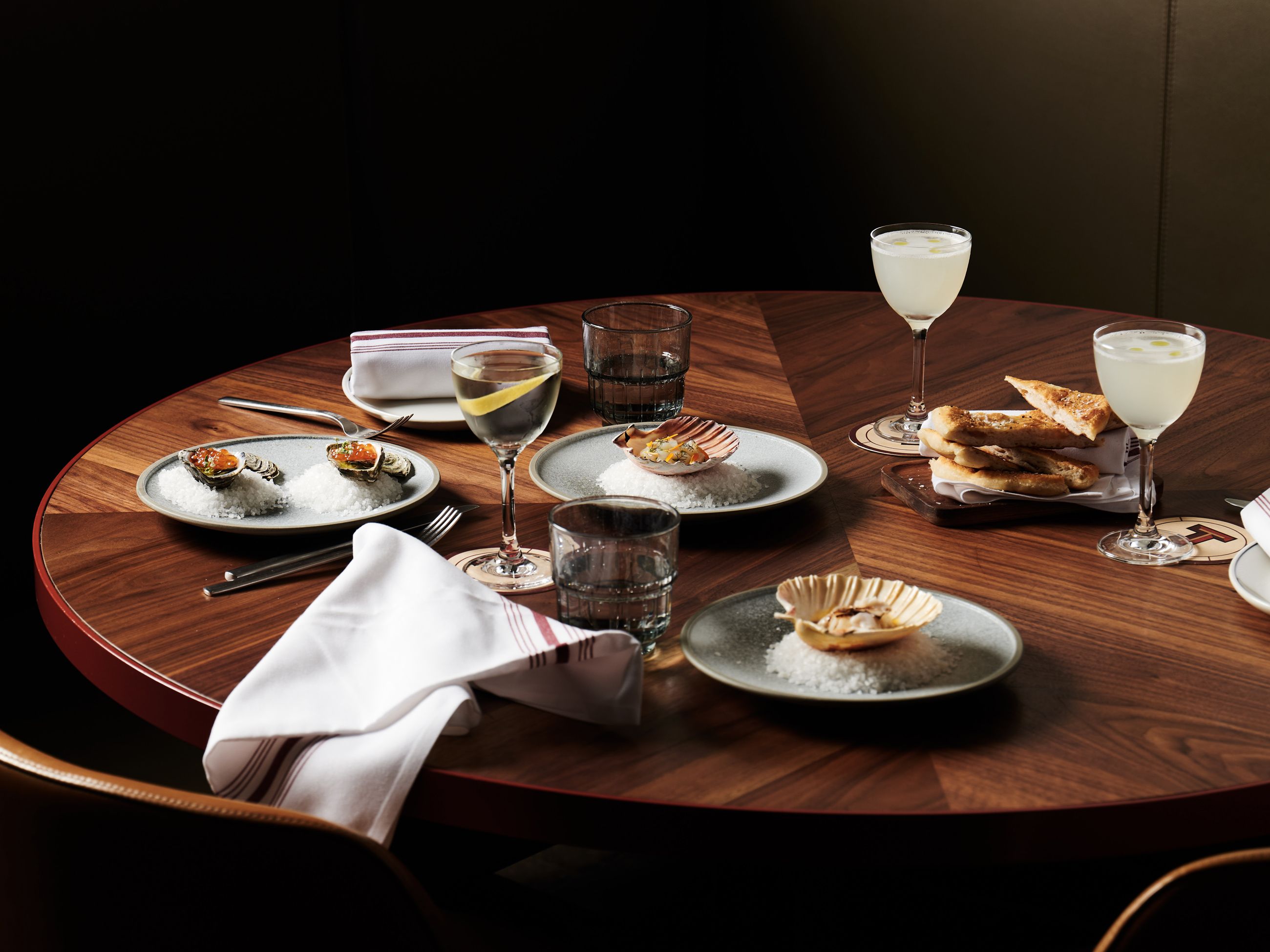 dining at Tetto di Carolina, South Yarra