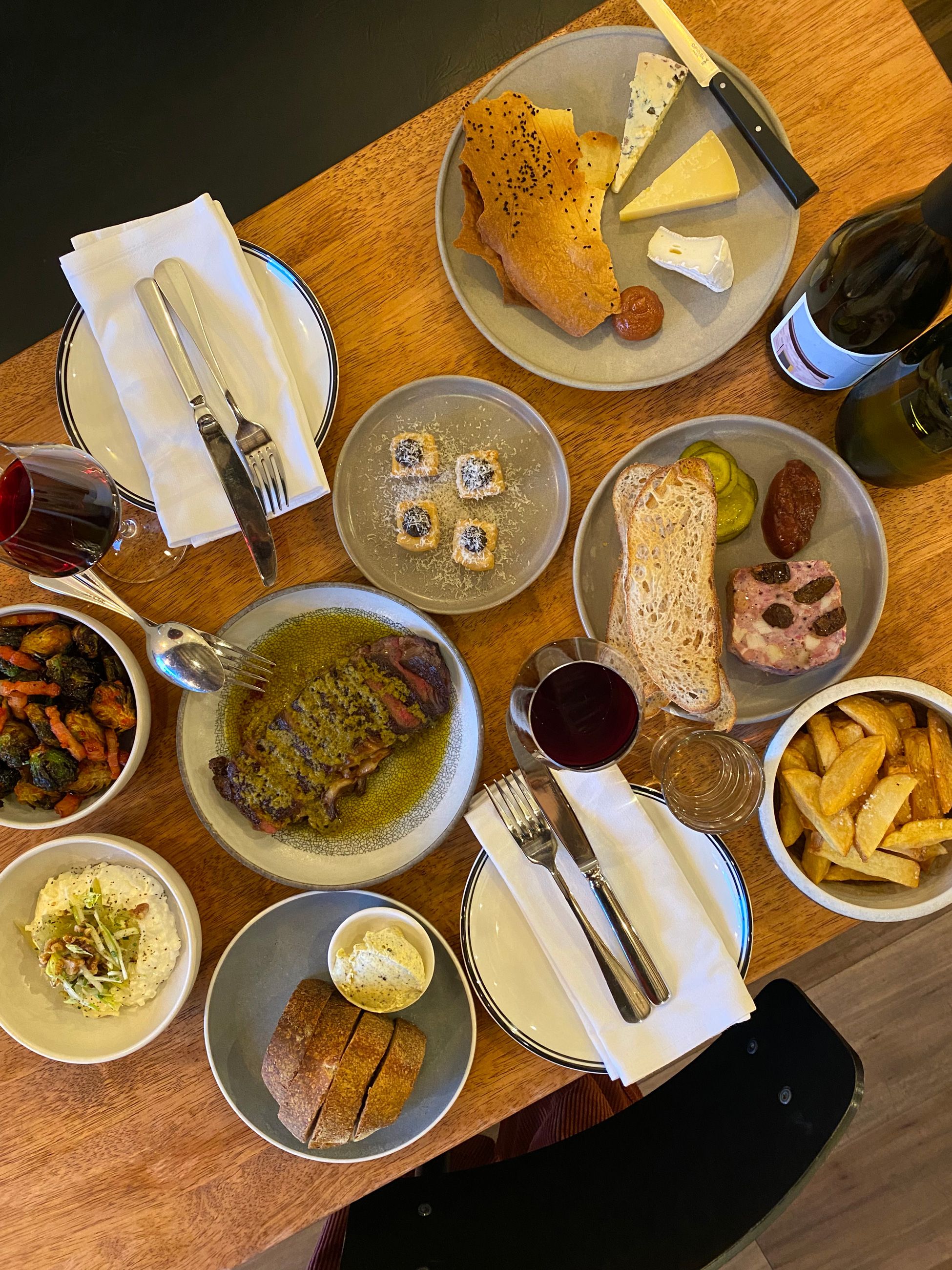 dining at Bar Thyme, Footscray