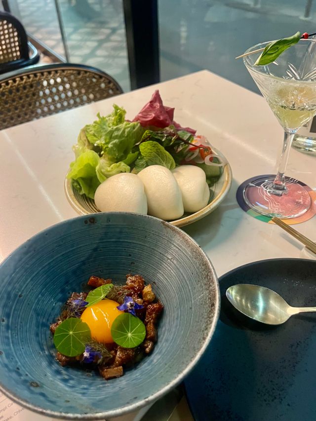 food on the table at Mövenpick Hotel Melbourne On Spencer