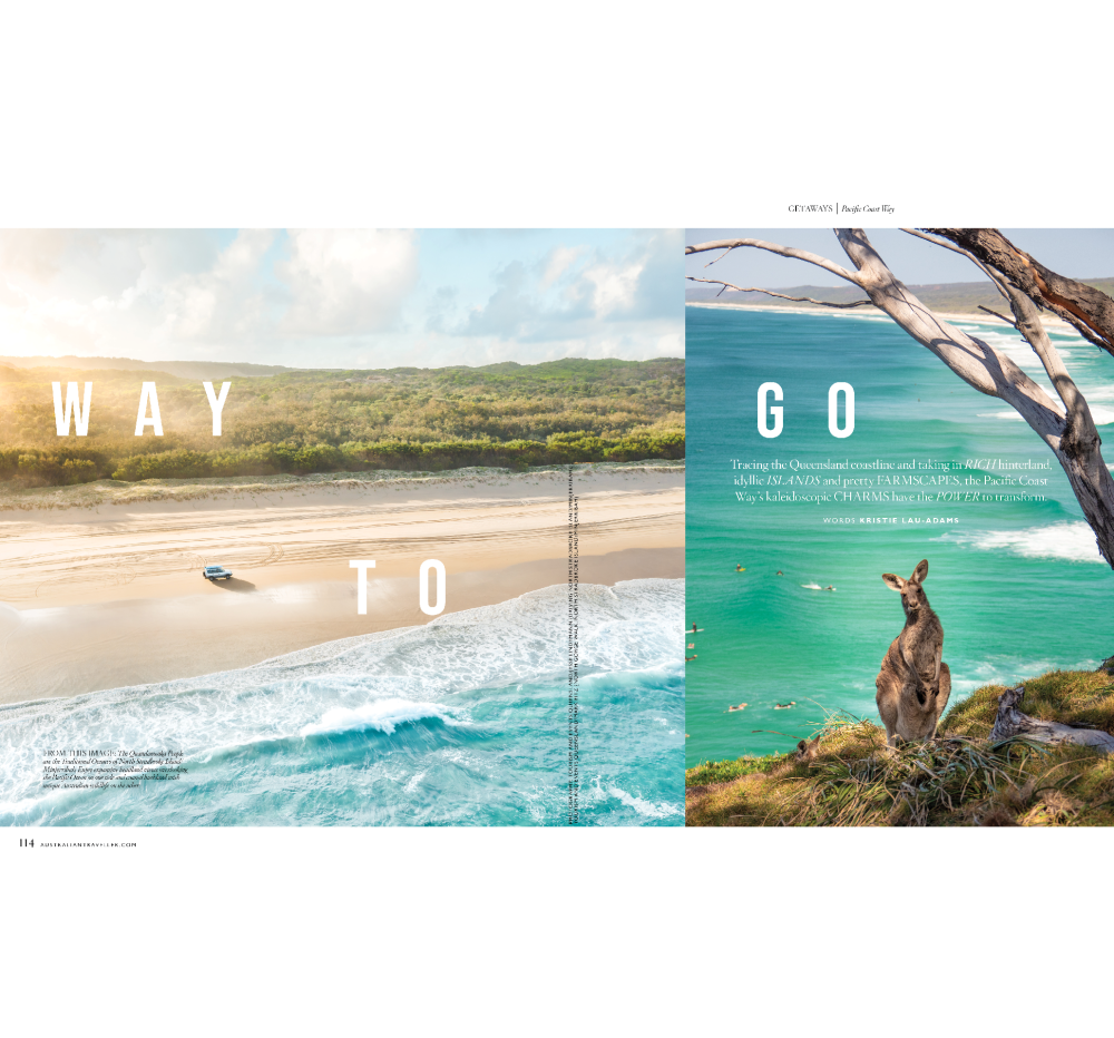 Pacific Coast Way feature from the Epic Road Trips edition of Australian Traveller magazine