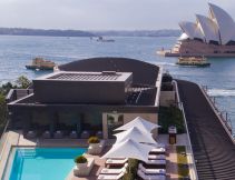 christmas at park hyatt sydney rooftop pool