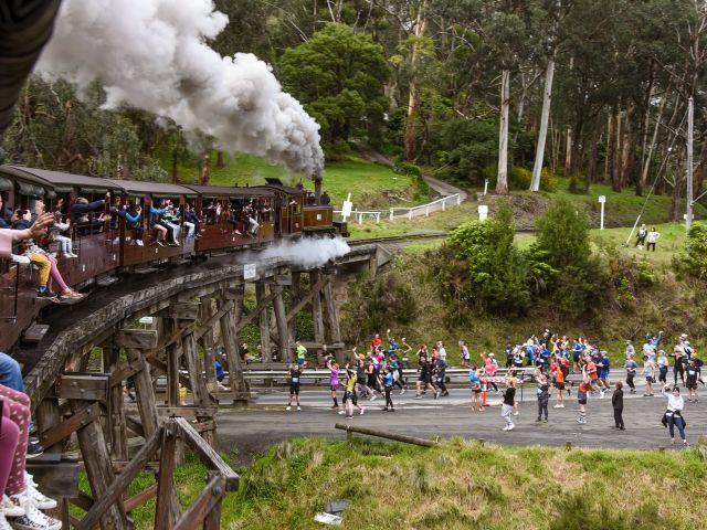 Puffing Billy Running Festival, Vic