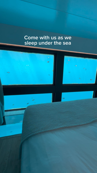 Sleep under the sea at Reefworld in the Whitsundays