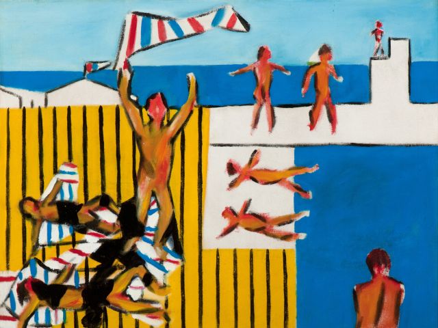 Sidney Nolan, 'Bathers', 1943 (Credit: The Sidney Nolan Trust, all rights reserved, DACS/Copyright Agency)