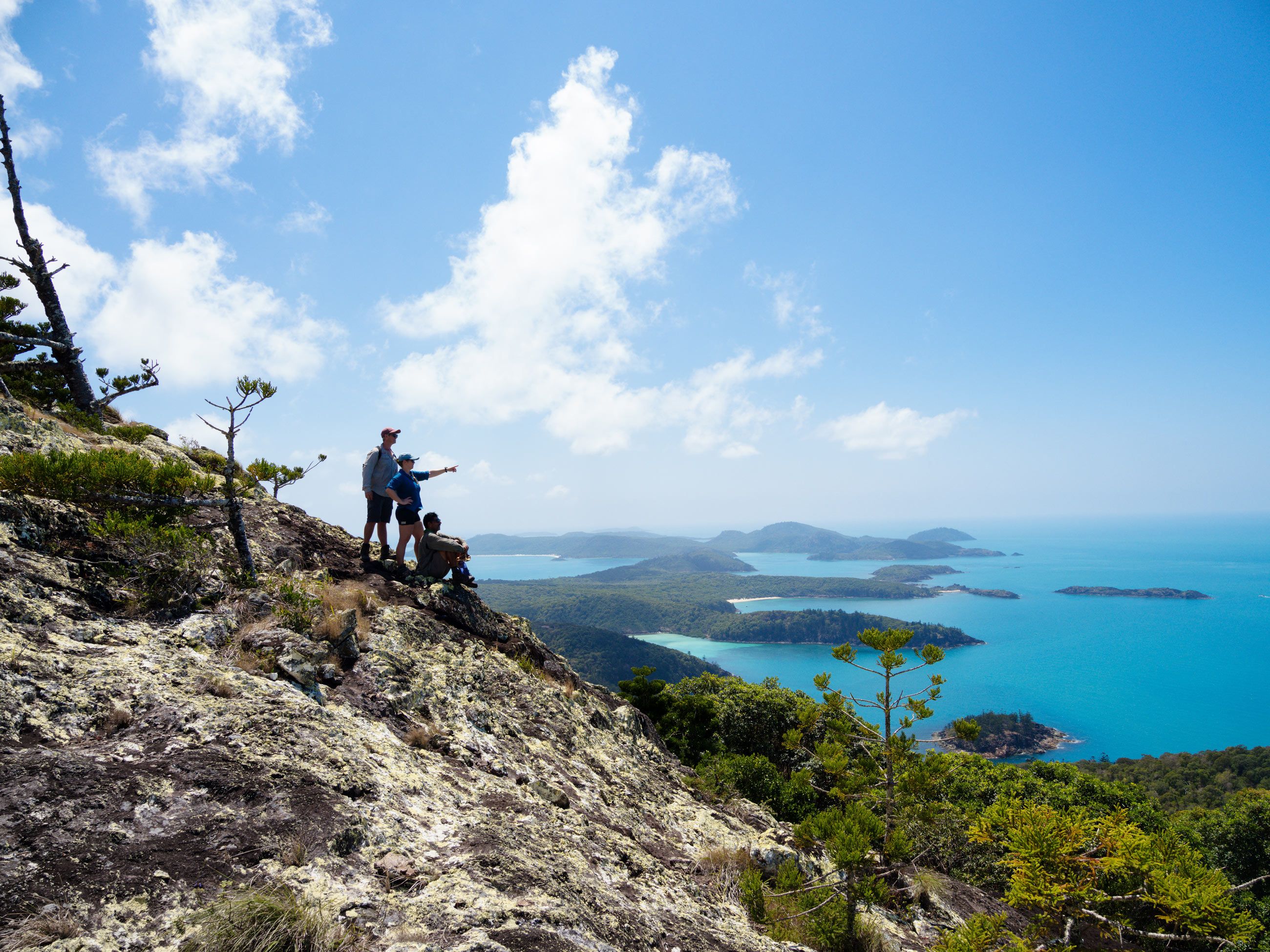 Views from The Ngaro Track, Whitsunday Islands