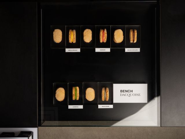 Bench Coffee Co. Dacquoise Display