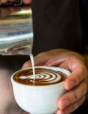 coffee at Industry Beans, Fitzroy