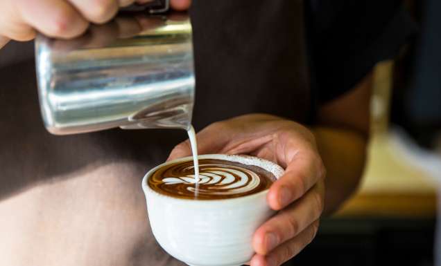 coffee at Industry Beans, Fitzroy