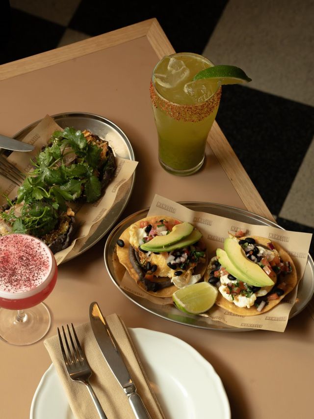 Mexican food and drinks at Mamasita, Melbourne