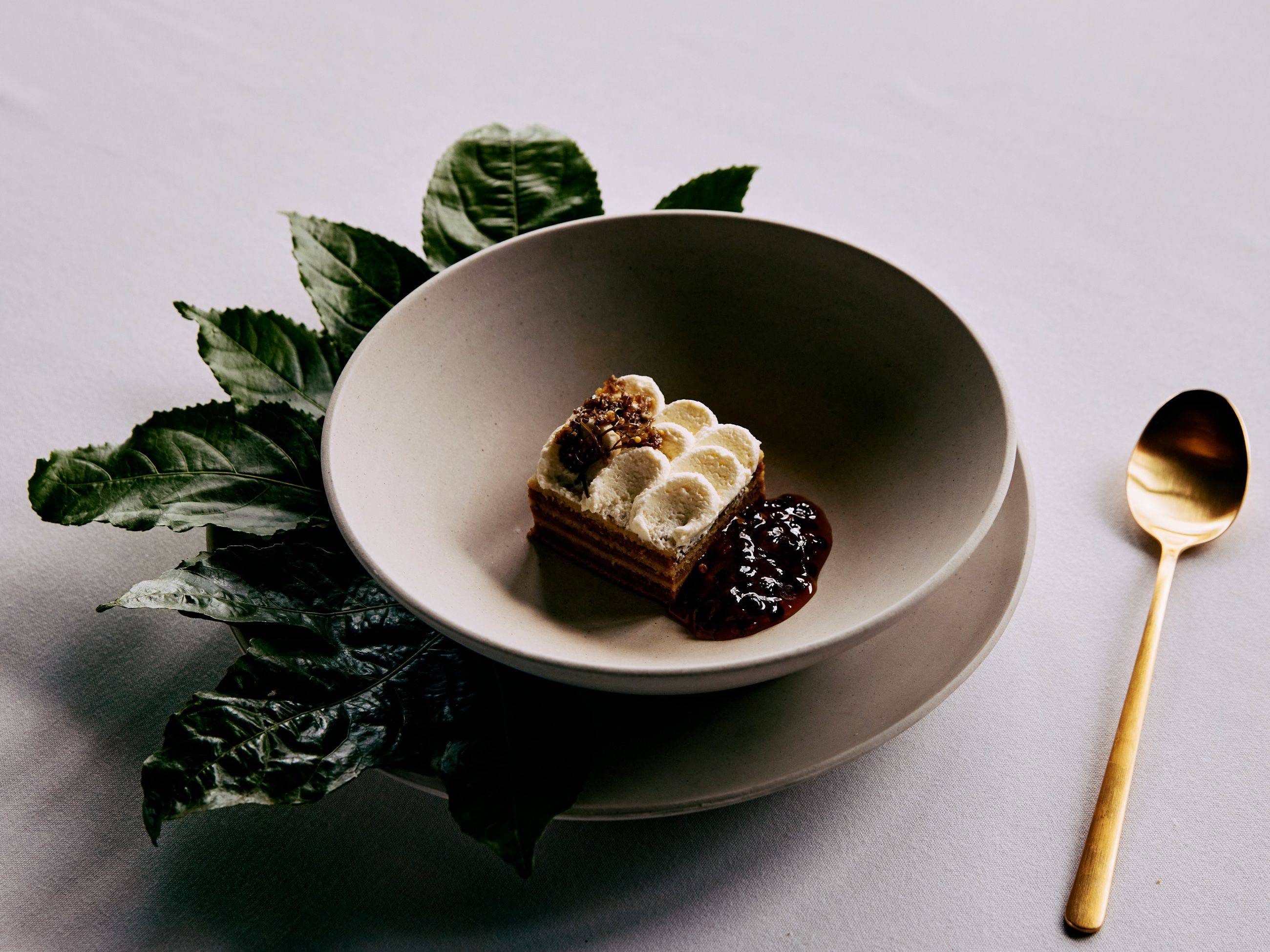 Makki ki Jhajhariya dish at Enter Via Laundry, Melbourne