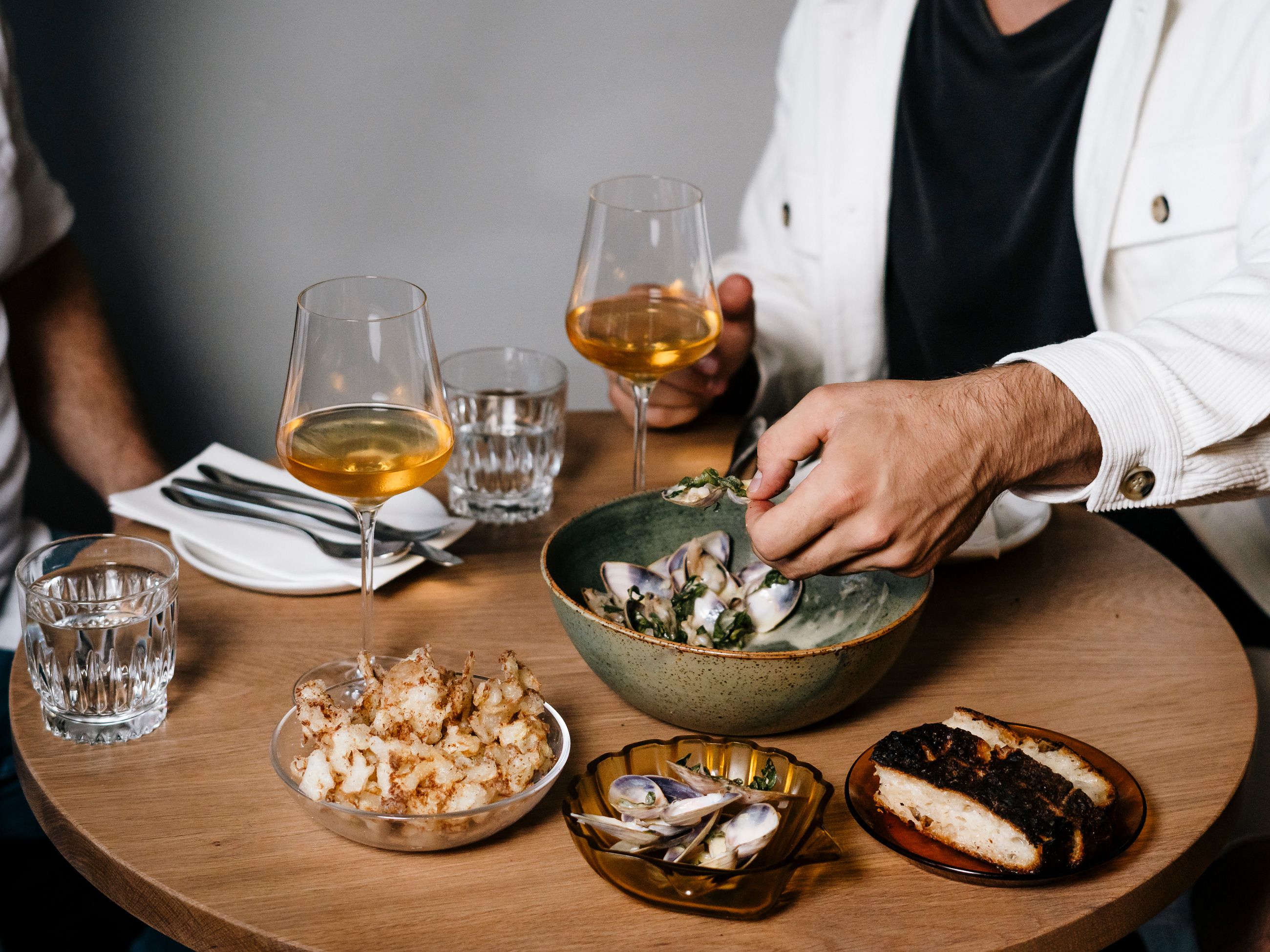 dining at Bar Liberty, Fitzroy