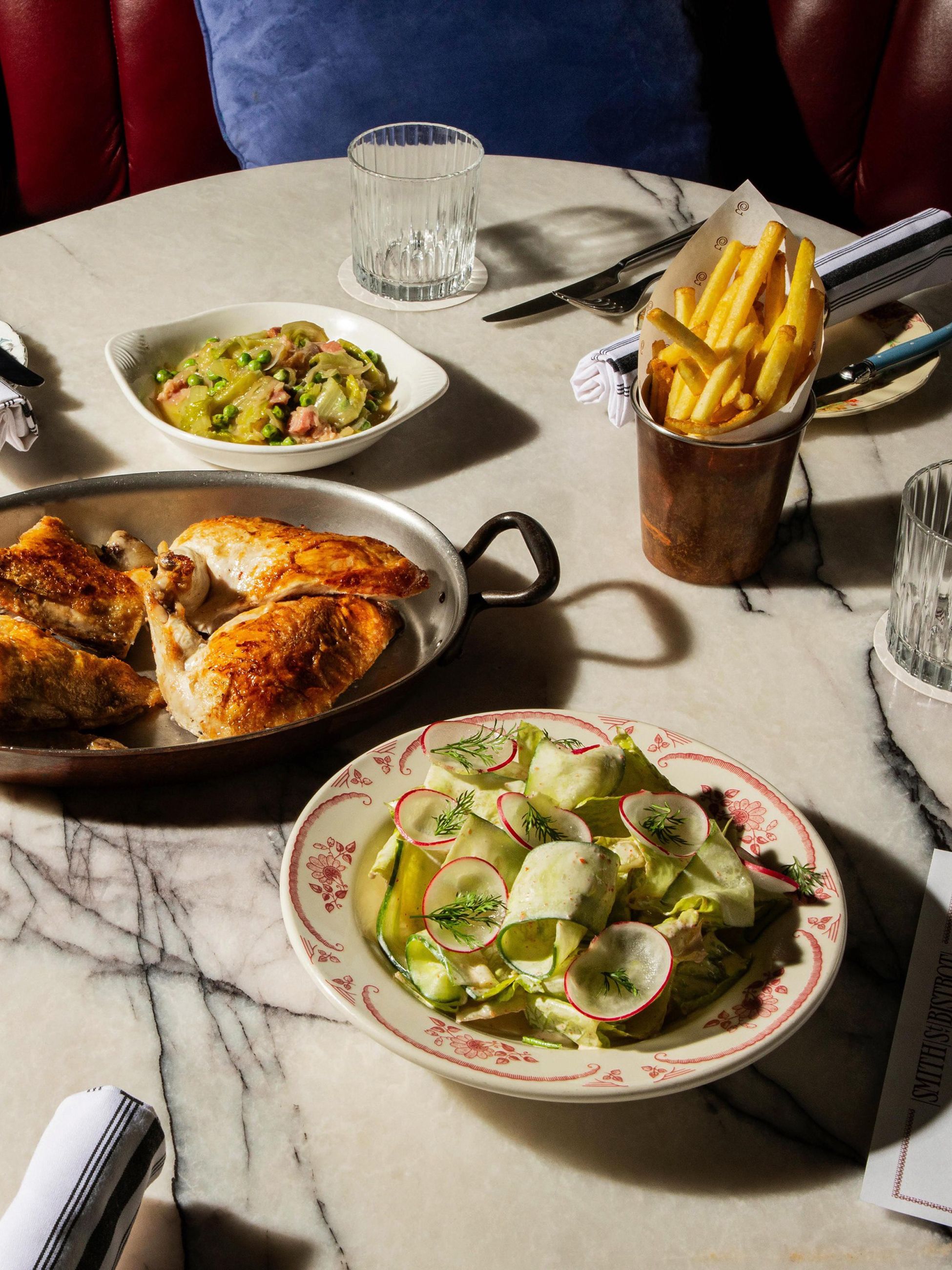 French-style dishes at Smith St Bistrot