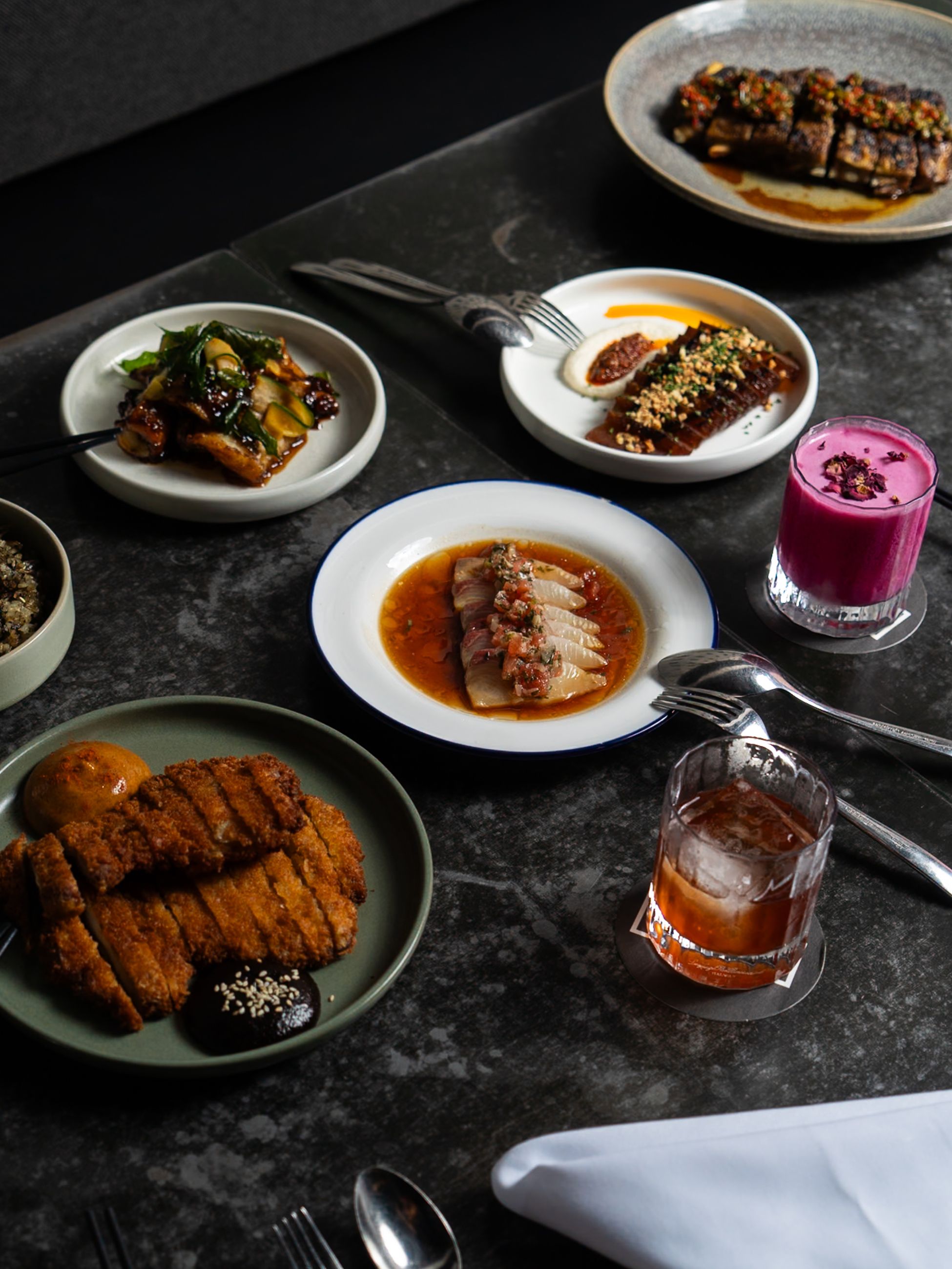 Cantonese dishes at Yan, Melbourne