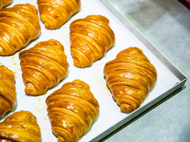 croissants at Lune Croissantarie