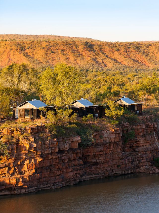 aerial view of the El Questro Homestead, Kimberley