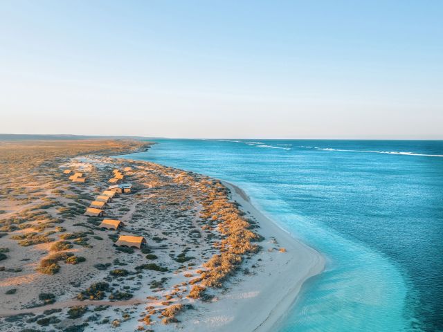 the Sal Salis Ningaloo Reef