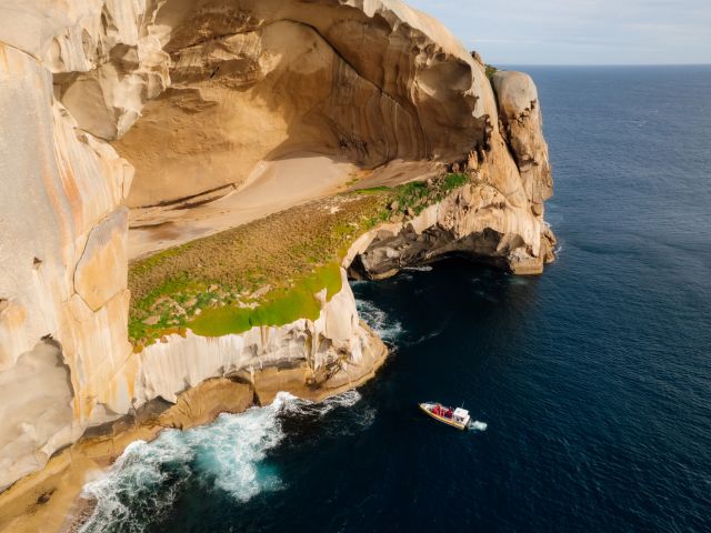 the Skull Rock in Wilsons Prom