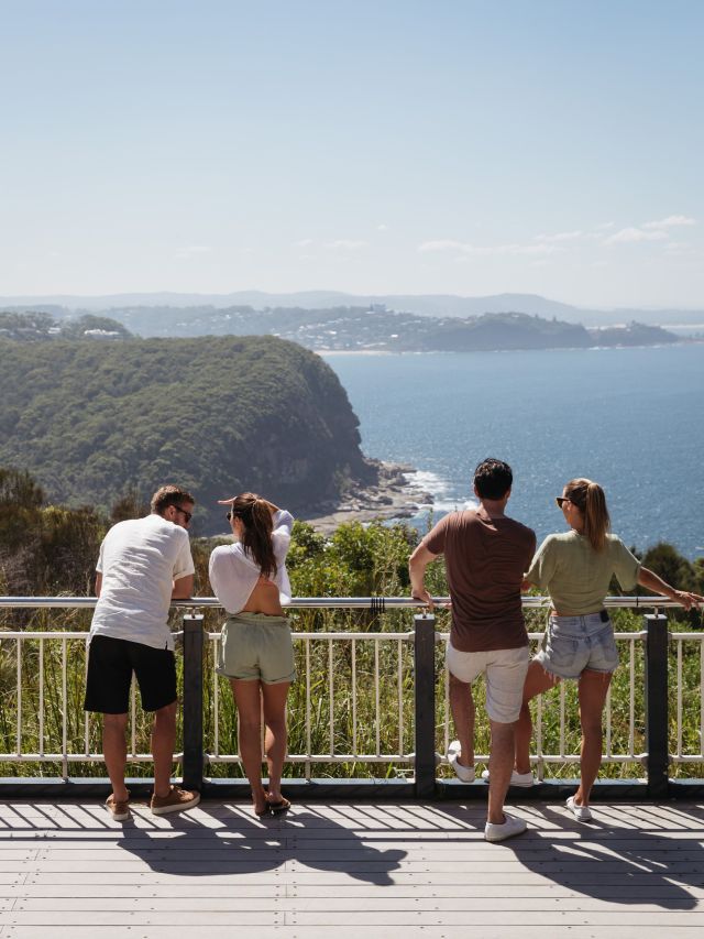 Captain Cook Lookout at Copacabana
